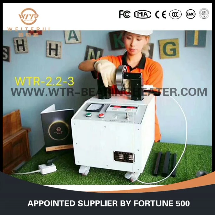 Riscaldatore a induzione con cuscinetto mobile da 2,2 KVA 220 V di alta qualità, diametro da 20 mm a 120 mm